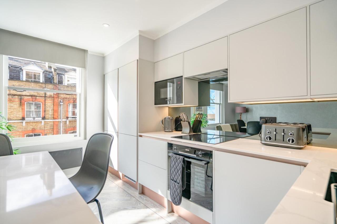 Modern & Chic One Bedroom Apartments In Fitzrovia By Sojo Stay Londres Exterior foto