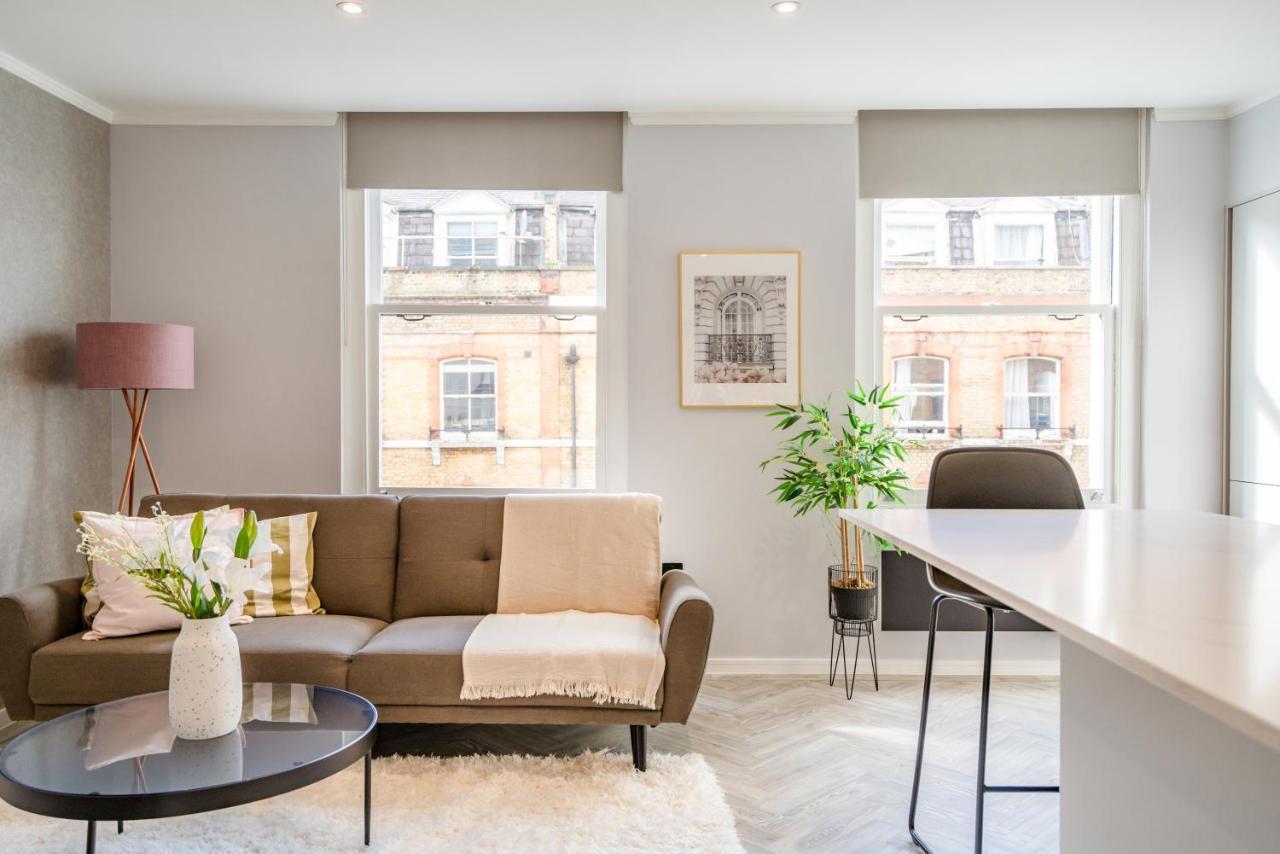 Modern & Chic One Bedroom Apartments In Fitzrovia By Sojo Stay Londres Exterior foto